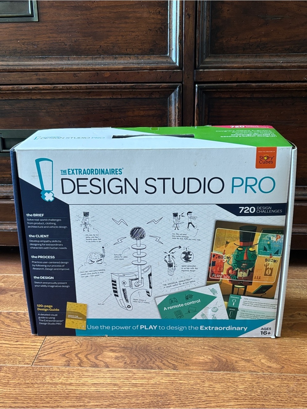 Design Studio Pro Creative Game Box - White, Teal, Blue